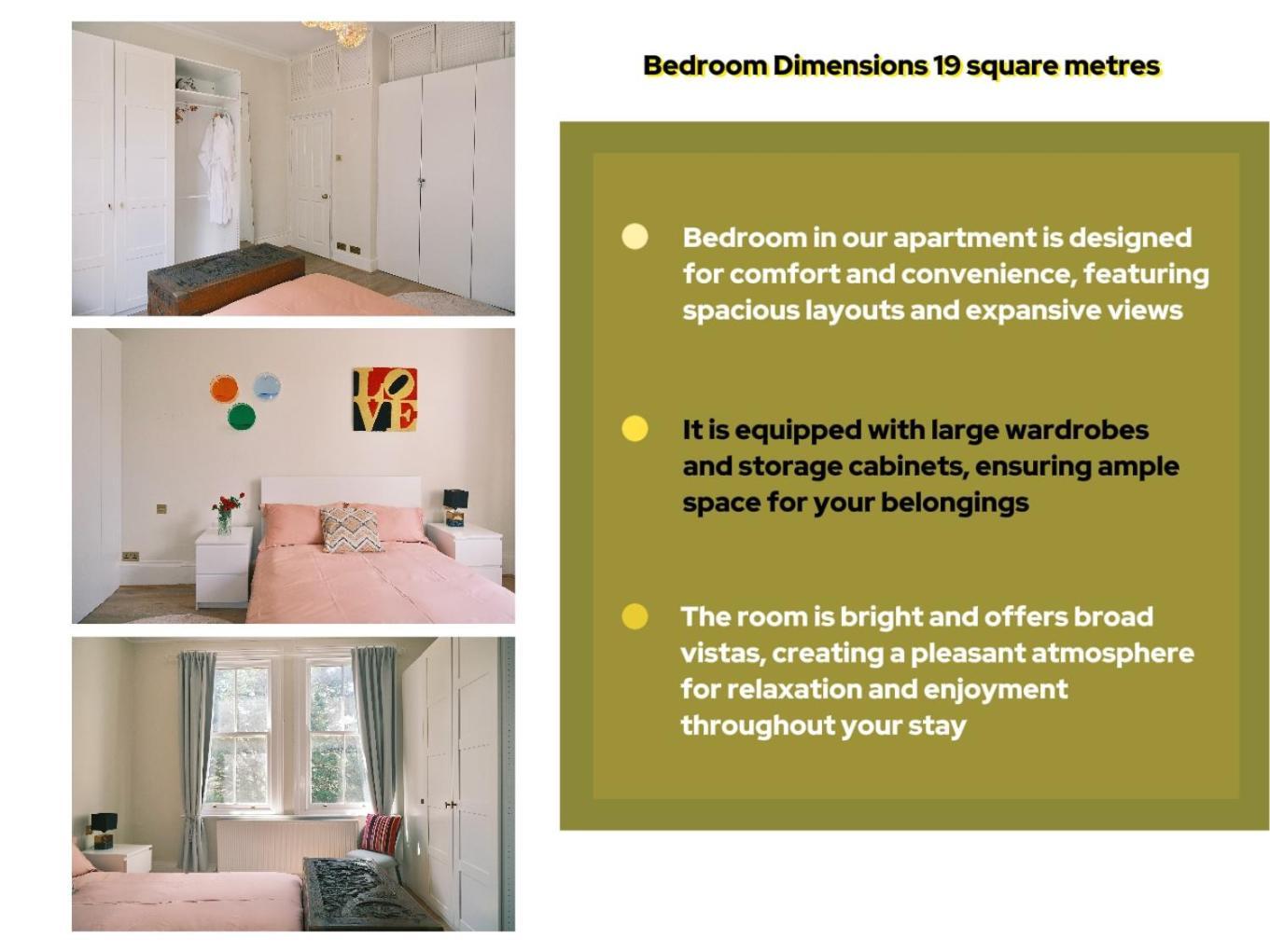 Kensington 1B1B With Sofa Double Bed Max 4 Guests Leilighet London Eksteriør bilde